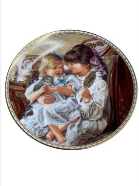 Vintage 1993 Sisters Sugar And Spice Decorative Plate Sandra Kuch #3495 SS 8”